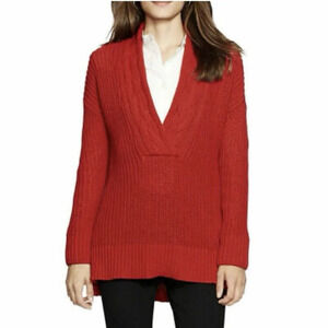 Lauren Ralph Lauren Open Knit Sweater Long Cozy Warm Women’s Sz Small